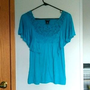 Rue21 medium blue blouse